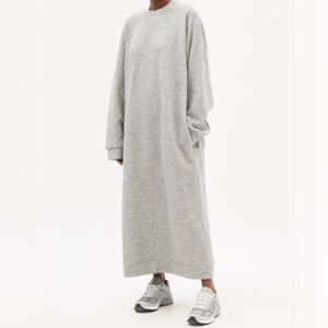 RAEY Oversized Crew Neck Sweatshirt Dress UK Sz. 4